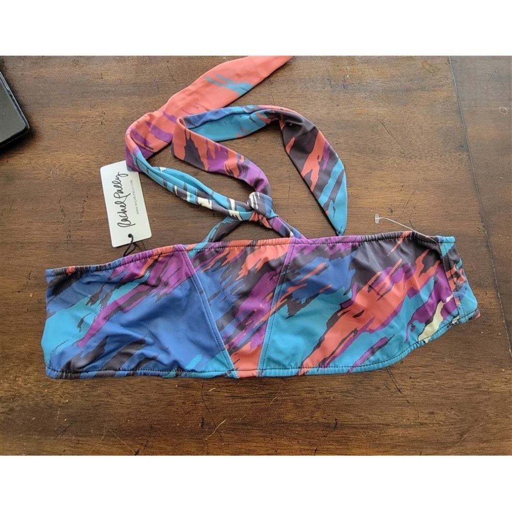 NWT Rachel Pally L Majorca Gogi Bandeau Bikini Swim Top 122879 - Picture 4 of 4